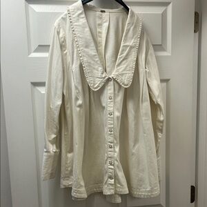 Free People Charlie Button Down